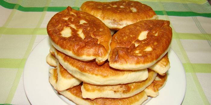 кулинарный рецепт как приготовить бездрожжевое тесто пирожки