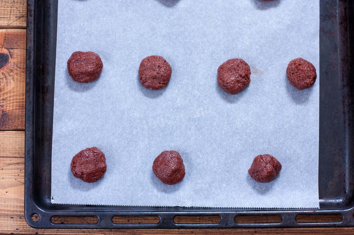 Классическое шоколадное печенье