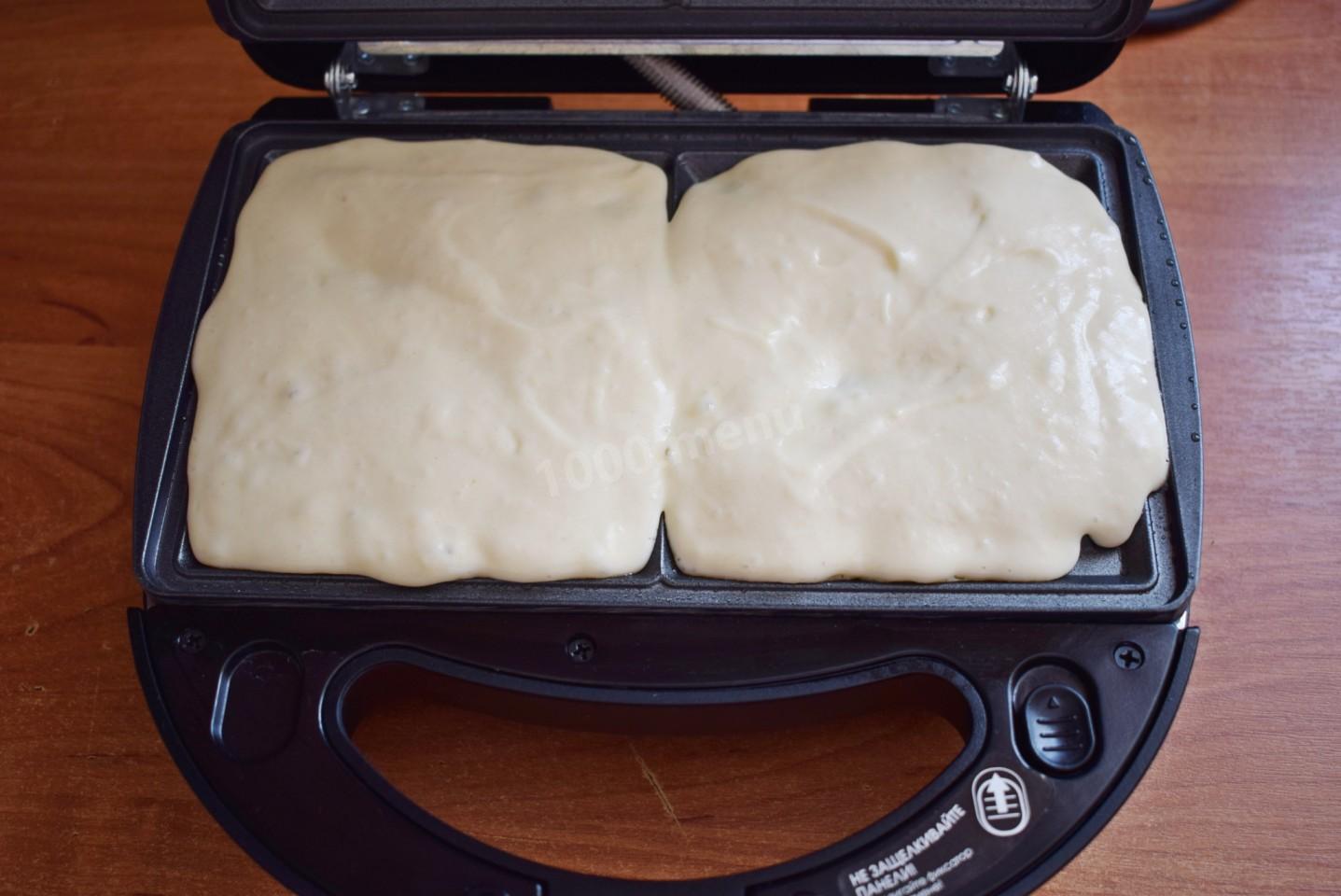 Венские вафли на кефире