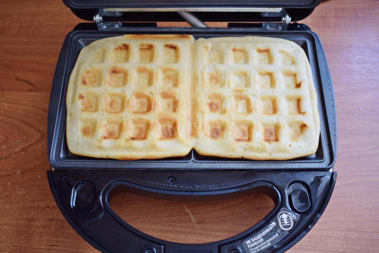 Венские вафли на кефире