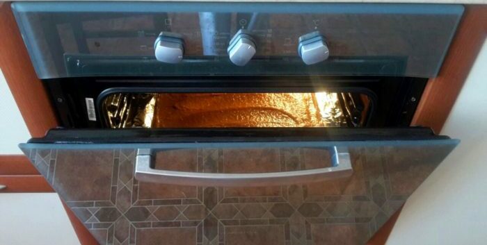 Пюре на противне