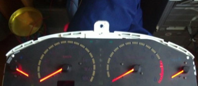 Подсветка приборной панели со светодиодами Подсветка приборной панели со светодиодами