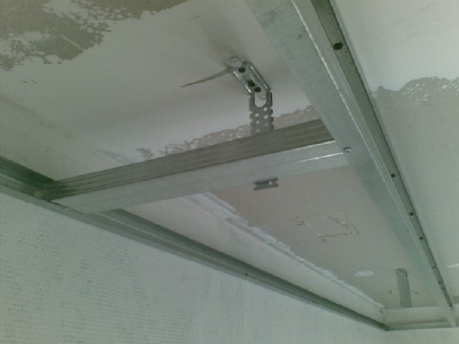 подсветка потолка светодиодной лентой